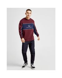 Fred perry centre panel sweatshirt Clearance