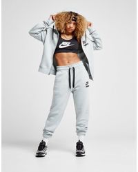 Nike Air Fleece Pants in Grey (Gray) - Lyst