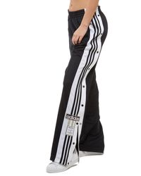 adidas Originals Synthetic Adibreak Popper Pants in Black/White (Black) -  Lyst