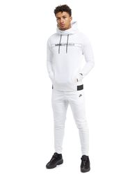 white nike overhead hoodie
