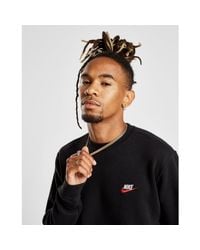 Nike foundation crew sweatshirt red Clearance