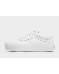 vans old skool platform leather