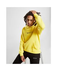 Nicce hoodie yellow Clearance