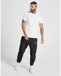Nike Cotton Air Text T-shirt in White 