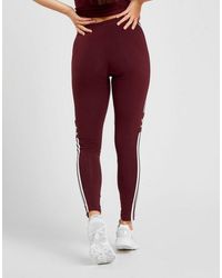 adidas trace maroon leggings