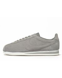 nike cortez gray