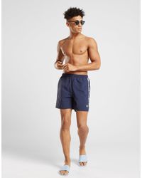 fred perry taped swim shorts