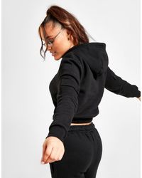 ellesse cargo crop hoodie