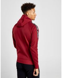 ellesse cooper tape full zip hoodie