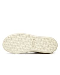 puma suede platform floral black