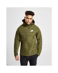 nike synthetic fill hybrid jacket