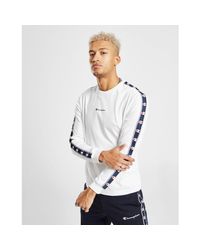 champion tape t shirt