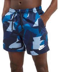 nike camo swim shorts