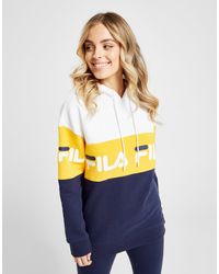 fila panel boyfriend hoodie