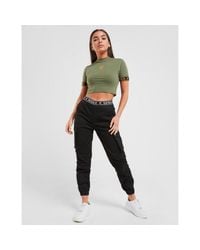 Siksilk tape waist cargo pants Clearance