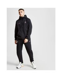 Nike Paris Saint-germain Tech Fleece Men's Full-zip Hoodie in Black for Men  - Lyst