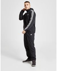 Woven Pride Hooded Tracksuit in Black 