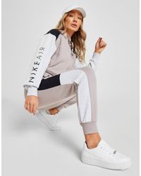 Sweat à capuche Air Colour Block Zippé Femme Nike en coloris Pink