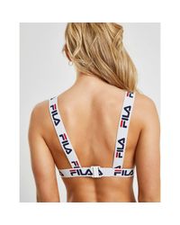 Fila Multicolor Tape Logo Bikini Top