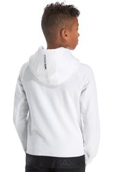 white nike hoodie junior