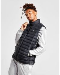 adidas Originals Synthetic Gilet - Only At Jd Australia - Black/grey in  Grey for Men - Lyst