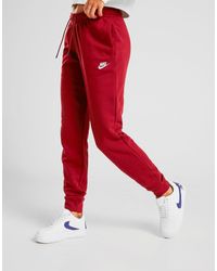 Jogging Essential Futura Femme Nike en coloris Rouge - Lyst