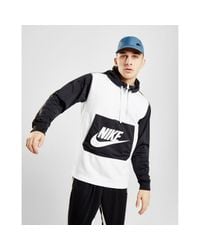 nike hybrid half zip hoodie