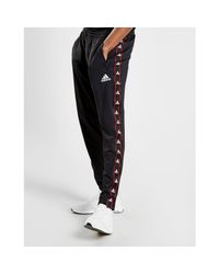 adidas Synthetic Tango Tape Track Pants in Black/Red/White (Black) for Men  - Lyst