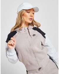 Sweat à capuche Air Colour Block Zippé Femme Nike en coloris Pink