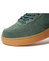 nike air force 1 green suede womens
