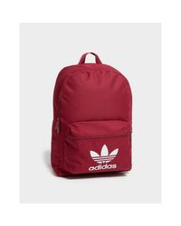adidas classic backpack red