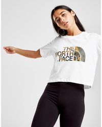 north face cropped t shirt
