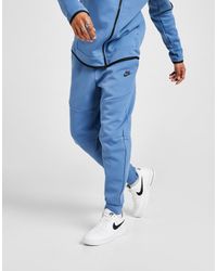 nike blue tech fleece tracksuit