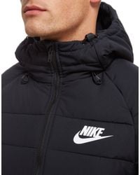 nike hooded down jacket
