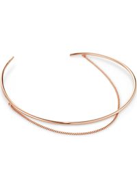 Jenny Bird - Metallic Rill Choker - Lyst