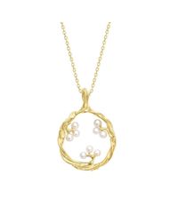London Road Jewellery - Metallic Burlington Yellow Gold Willow Pearl Pendant - Lyst