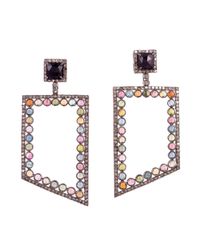 Meghna Jewels - Multicolor Bora Bora Tourmaline Earrings - Lyst