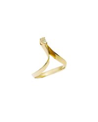 Daou Jewellery - Multicolor Photon Ring - Champagne Diamond - Lyst