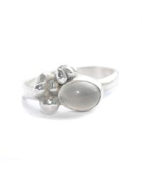 Rebecca Pratt Jewellery - Metallic Moon Stone Ring - Lyst