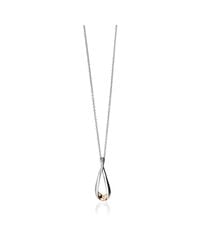 Fiorelli - Metallic Rose Gold Folded Detail Twist Pendant - Lyst