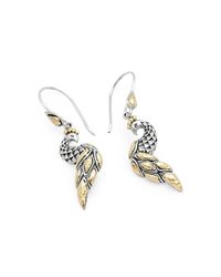 Deni Jewelry - Metallic Phoenix French Wire Earrings - Lyst