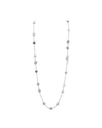 LJD Designs - Metallic Baroque Tahitian Cultured Pearl Necklace - Lyst
