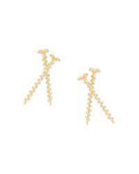 Joanna Laura Constantine - Metallic Screws Earrings - Lyst