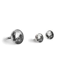 Birds N Bones Jewelry - Metallic Moon Of My Life Ring And Studs - Lyst