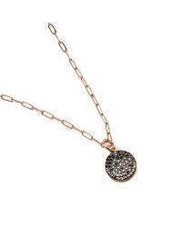 Katie Scott Jewelry - Metallic Full Moon Wish Charm Necklace - Lyst