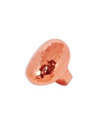 Murkani Jewellery Orange Rose Gold Creation Oval Ring
