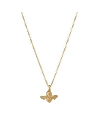 Deborah Blyth Jewellery - Metallic Gold Bumble Bee Necklace - Lyst