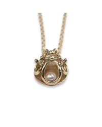 Zalisander - Metallic 9kt Gold Annulars Pendant - Lyst