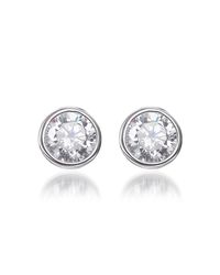 Lustre of London - Metallic Nicolette Studs - Lyst