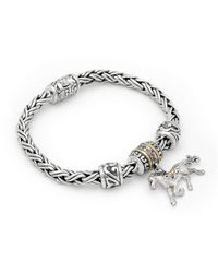 Deni Jewelry - Metallic Horse Charm Bracelet - Lyst